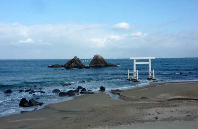 糸島 二見が浦の夫婦岩